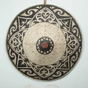 Chapéu Decorativo Fibra Natural Arte Étnica