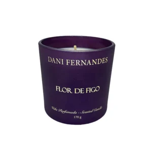 Vela Perfumada Aroma Flor de Figo 170g Dani Fernandes