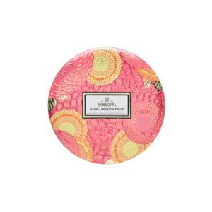 Vela Lata 3 Pavios 60h Relevo Napali Passion Fruit