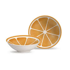 Bowl Decorado Laranja 300ml