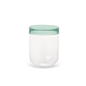 Conjunto 6 Copos em Vidro com Detalhe Verde 480ml