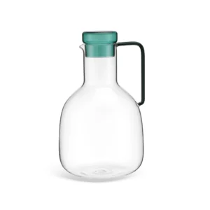 Jarra em Vidro Borossilicato com Detalhe Verde 1700ml