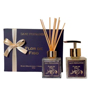 Kit Presenteável Difusor e Sabonete Líquido Flor de Figo 120ml | Dani Fernandes