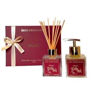 Kit Presenteável Difusor e Sabonete Líquido Romã 120ml | Dani Fernandes